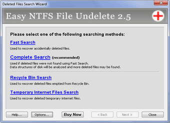 Obraz 0 dla Easy NTFS File Undelete