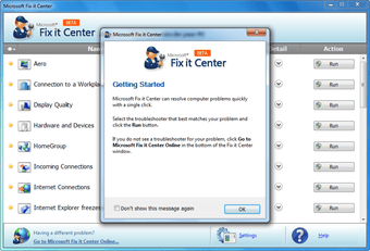 Obraz 0 dla Microsoft Fix It Center