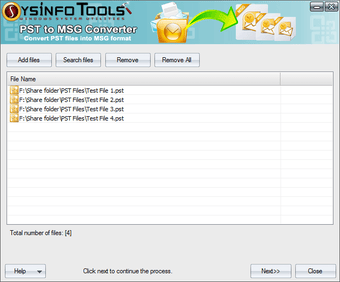 PST to MSG Converter的第0张图片