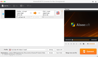 Aiseesoft M2TS Converter for Mac