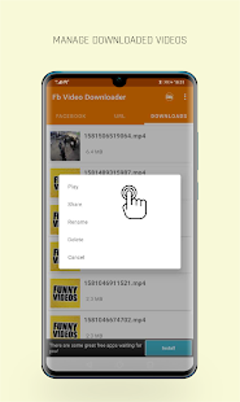 Imagen 4 para FastVid: Video Downloader…