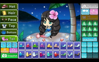 Mermaid Girl : dress up game