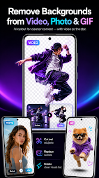 Bild 0 für AI Video Background Remov…
