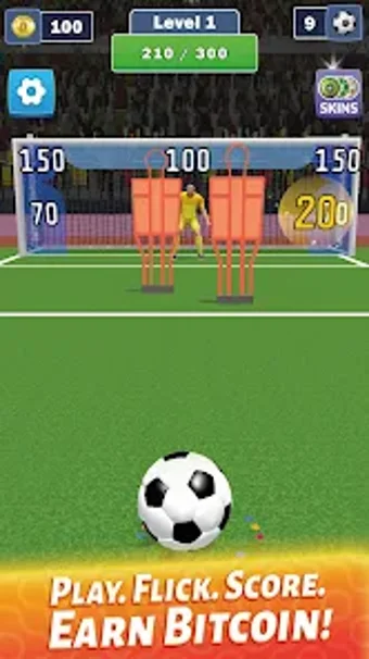 Bitcoin Goal Flick: Earn …の画像0