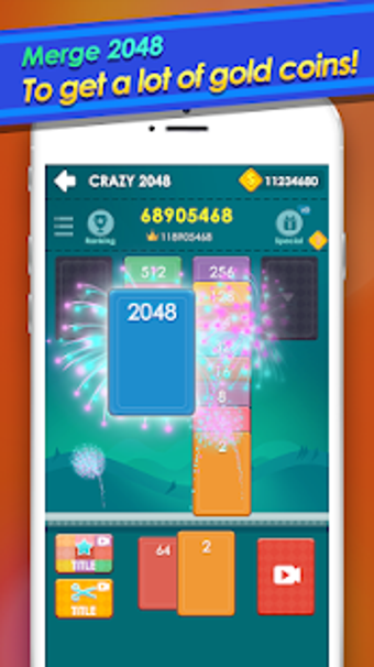 Bild 0 für 2048 solitaire - 2048 Car…