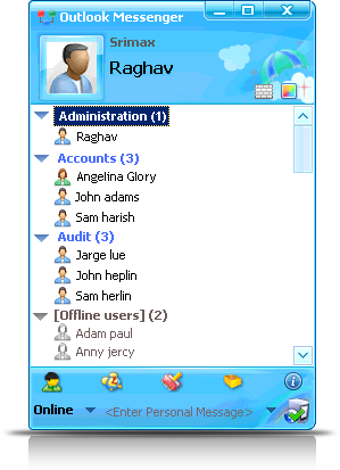 Image 3 pour Outlook LAN Messenger