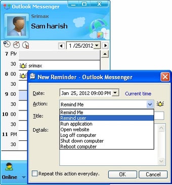 Image 1 pour Outlook LAN Messenger