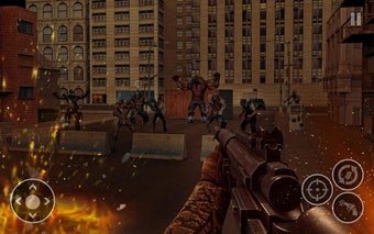 3D Sniper Gun Zombie Shooter: Free Shooting Games