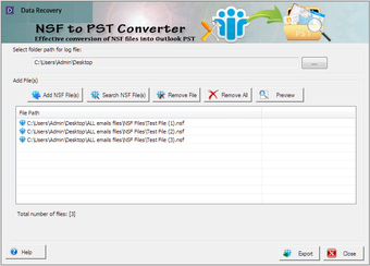 NSF Converter