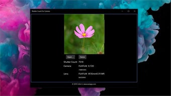 Image 0 pour Shutter Count for Camera