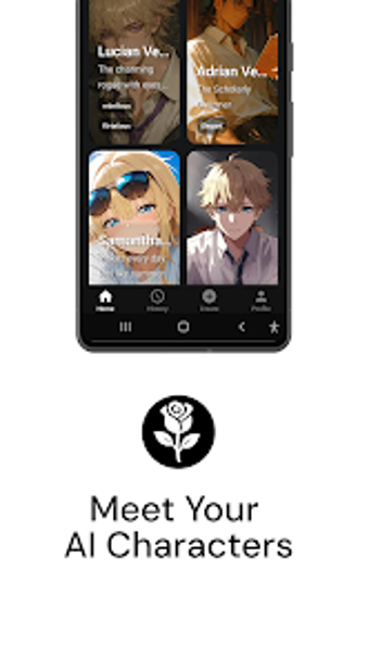 Bild 0 für lizlis: AI Character Chat