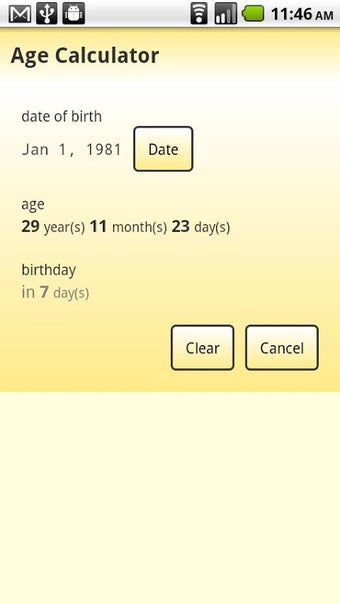 Bild 0 für Age Calculator