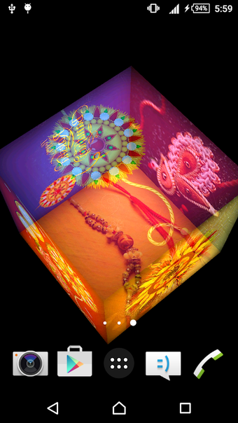 Imagen 0 para Rakhi Cube Live Wallpaper