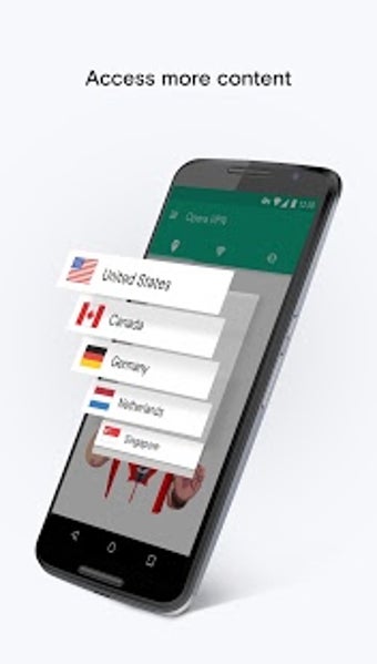 Bild 3 für Opera Free VPN - Unlimite…