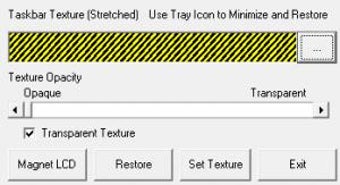 Obraz 3 dla Taskbar Texturizer