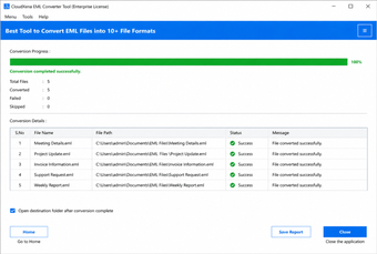 CloudXena EML Converter T…の画像0