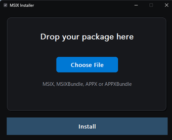 Bild 0 für MSIX Installer