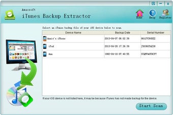 Image 0 pour iTunes Backup Extractor f…