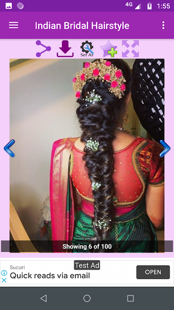 Image 0 pour Bridal Hairstyle Gallery