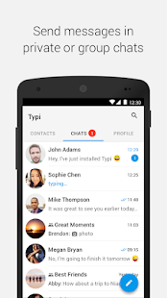 Bild 1 für Typi Messenger