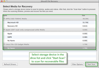 Jihosoft File Recovery for Mac