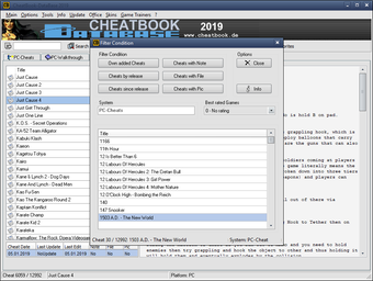 cheatbook database