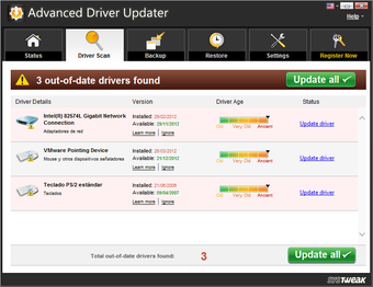 Imagen 2 para Advanced Driver Updater