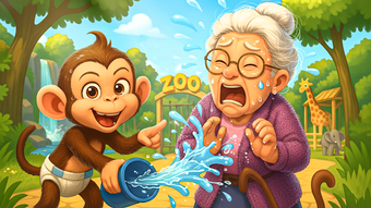 Bild 0 für Funny Monkey Pranks Zoo G…