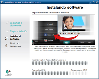 Image 1 pour Logitech HD Webcam Softwa…