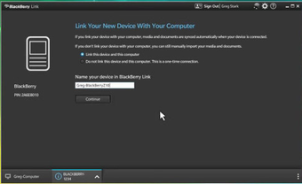 Image 0 for BlackBerry Link