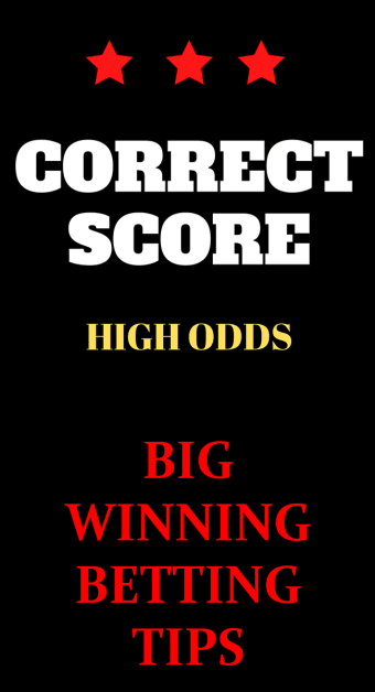 Correct Score - 100 WIN