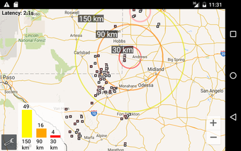 Blitzortung Lightning Tracker