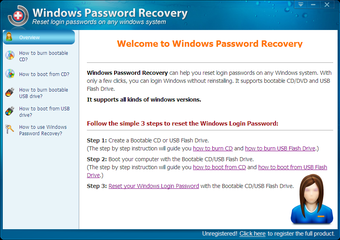 Image 0 pour Windows Password Recovery