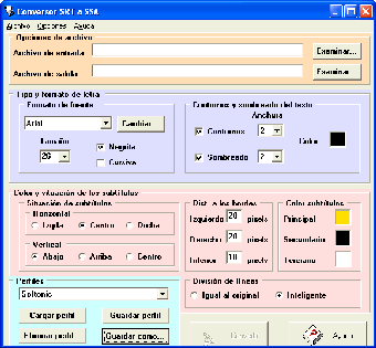 SRT to SSA Converter