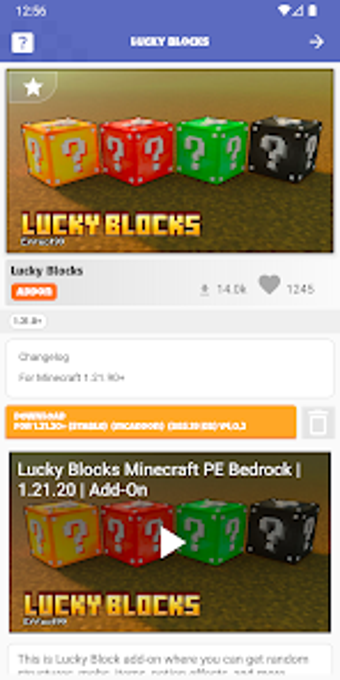 Bild 0 für Addons  Worlds for Minecr…