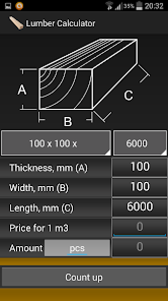 Immagine 0 per Calculator Lumber  Timber