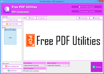 Free PDF Utilities - PDF Compressor