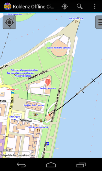 Koblenz Offline City Map的第0张图片