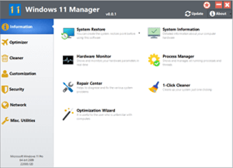 Imagen 0 para Windows 11 Manager