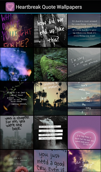 Image 0 pour Heartbreak Quote Wallpape…