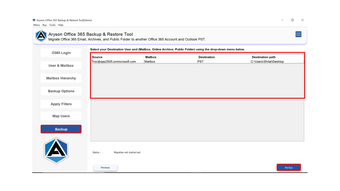 Immagine 0 per Aryson Office 365 Backup …