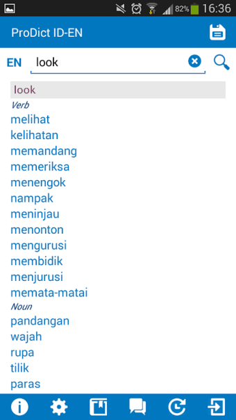 Indonesian-English dictionary