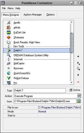 Immagine 0 per PointMenu