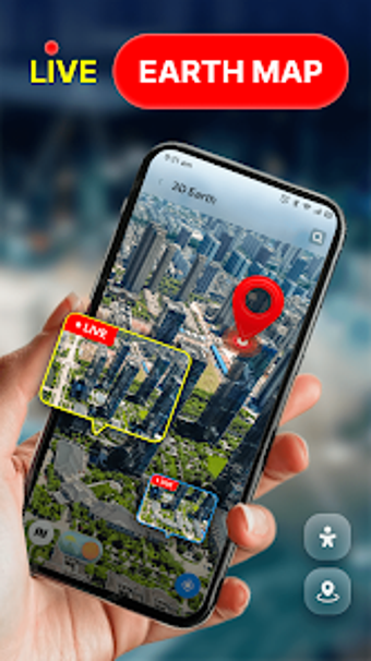 Bild 0 für Live Cam Earth Map - GPS …