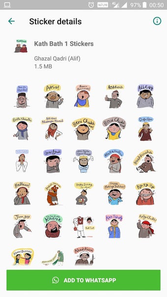 Obraz 0 dla Kashmiri Stickers - (Kath…