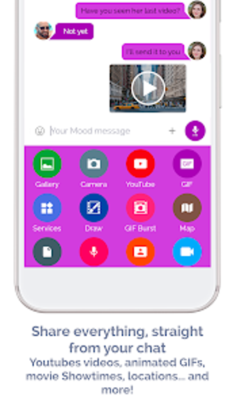 Obraz 0 dla Mood Messenger - SMS  MMS
