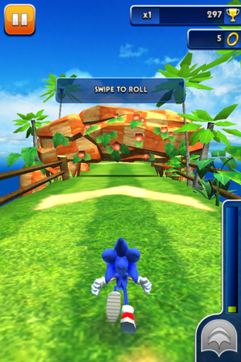 Sonic Dash Display Captures 4