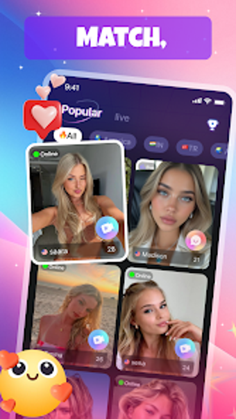 Bild 0 für BooCam - Live Video Chat