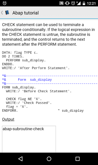 Abap tutorial的第0张图片
