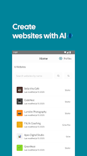 Bild 0 für WebCreator24 - AI Website…